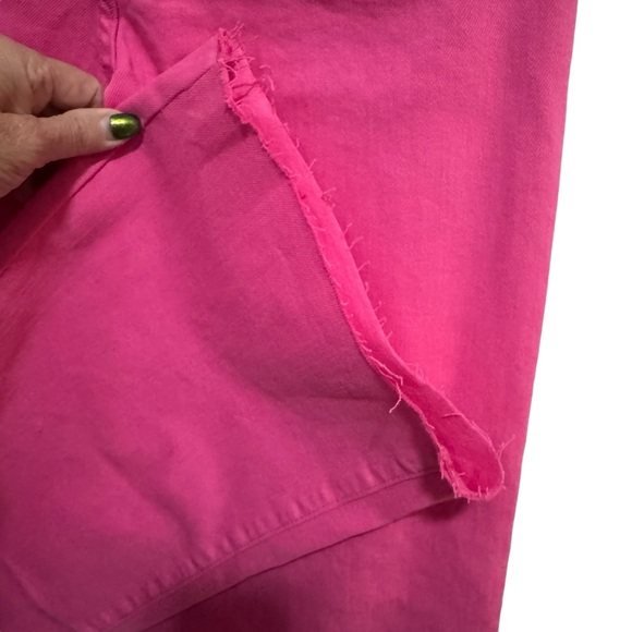 Judy Blue All the Heart Eyes High Rise Hot Pink 90’s Straight Leg Jeans 5 NWT - Picture 11 of 16